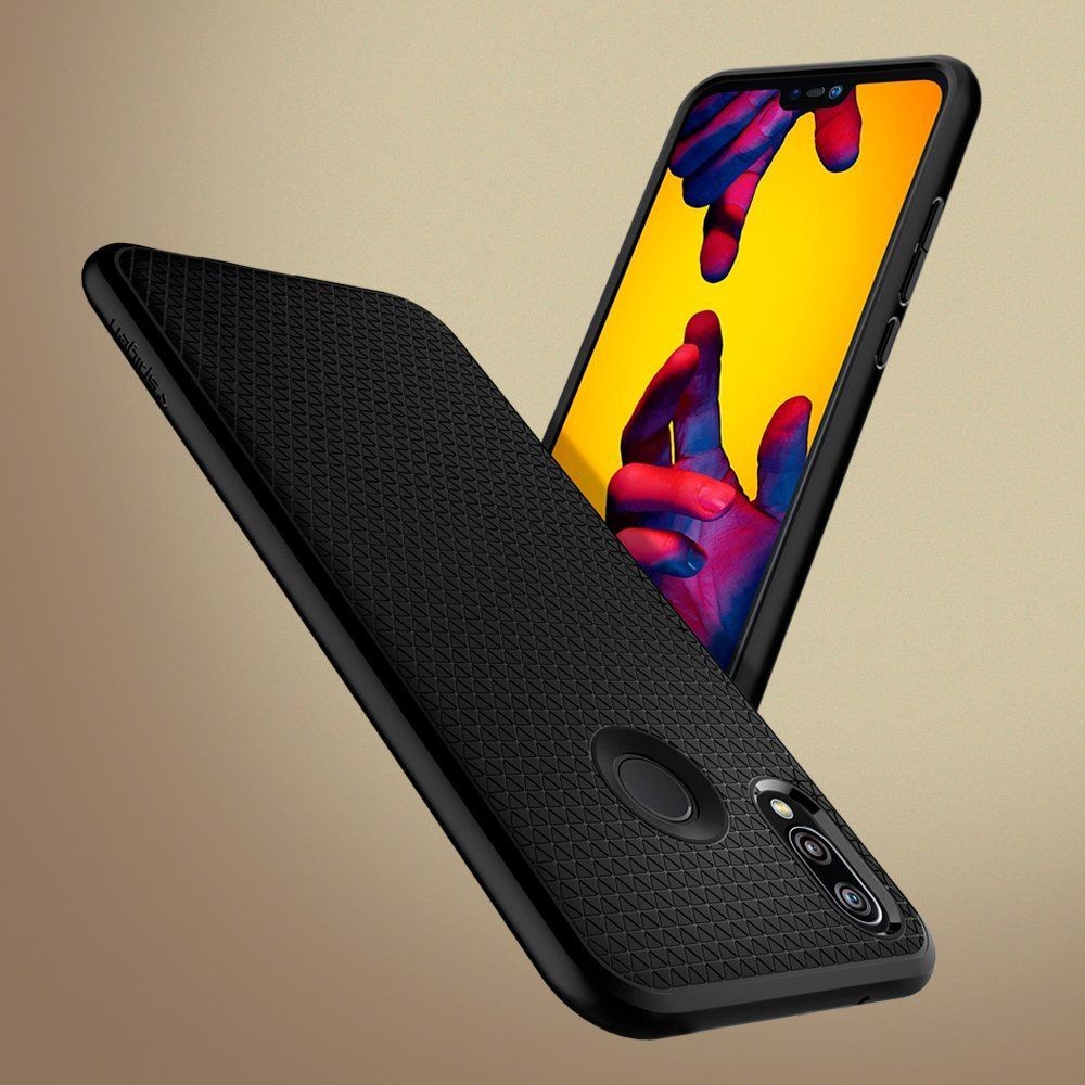 Obal Spigen „Liquid Air“ pro Huawei P20 Lite - matně černý
