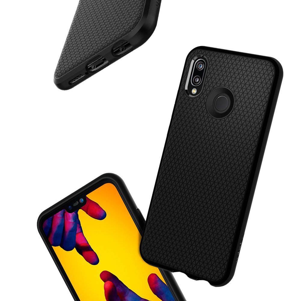Obal Spigen „Liquid Air“ pro Huawei P20 Lite - matně černý
