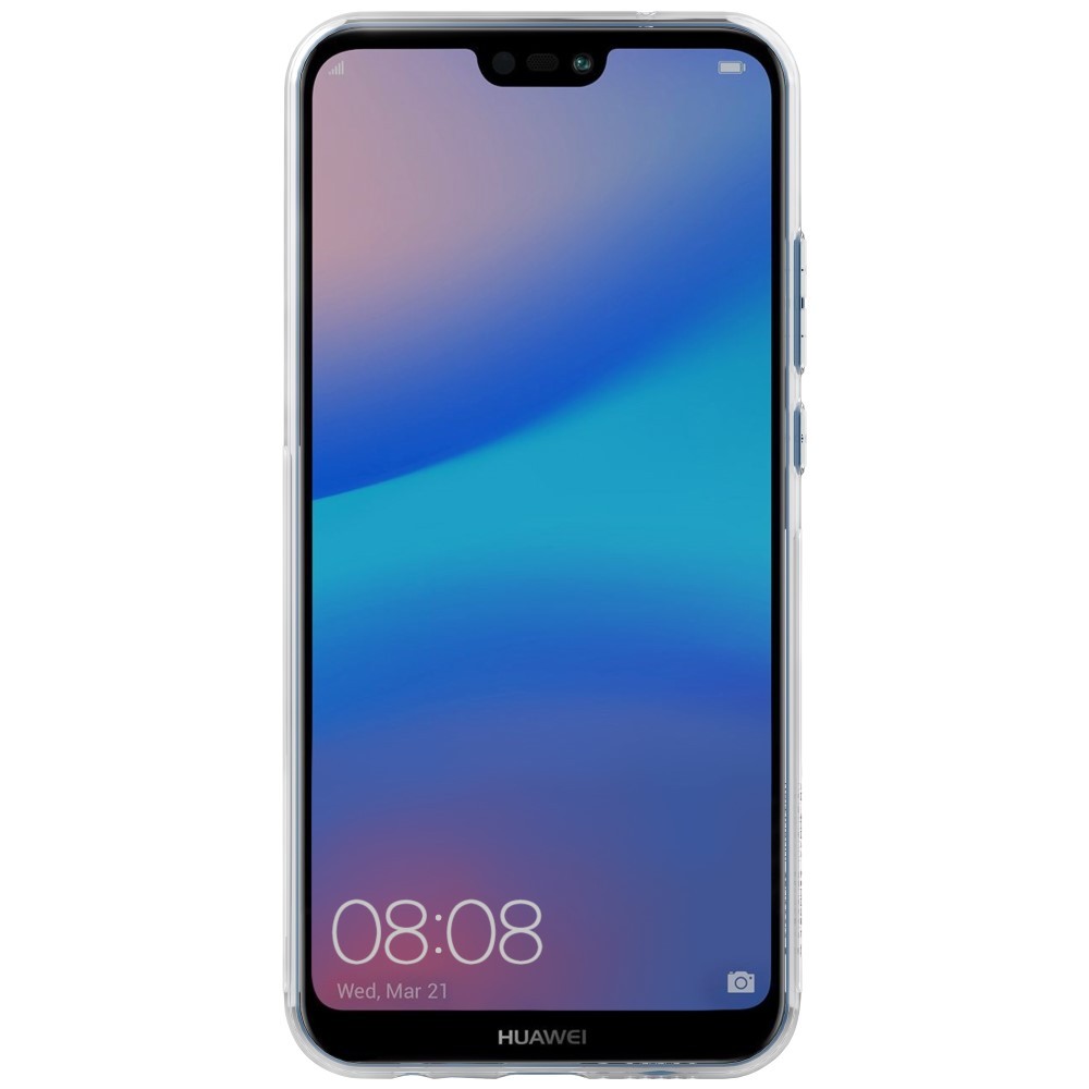 Prémiový tenký obal „Nature“ Huawei P20 Lite - průhledný