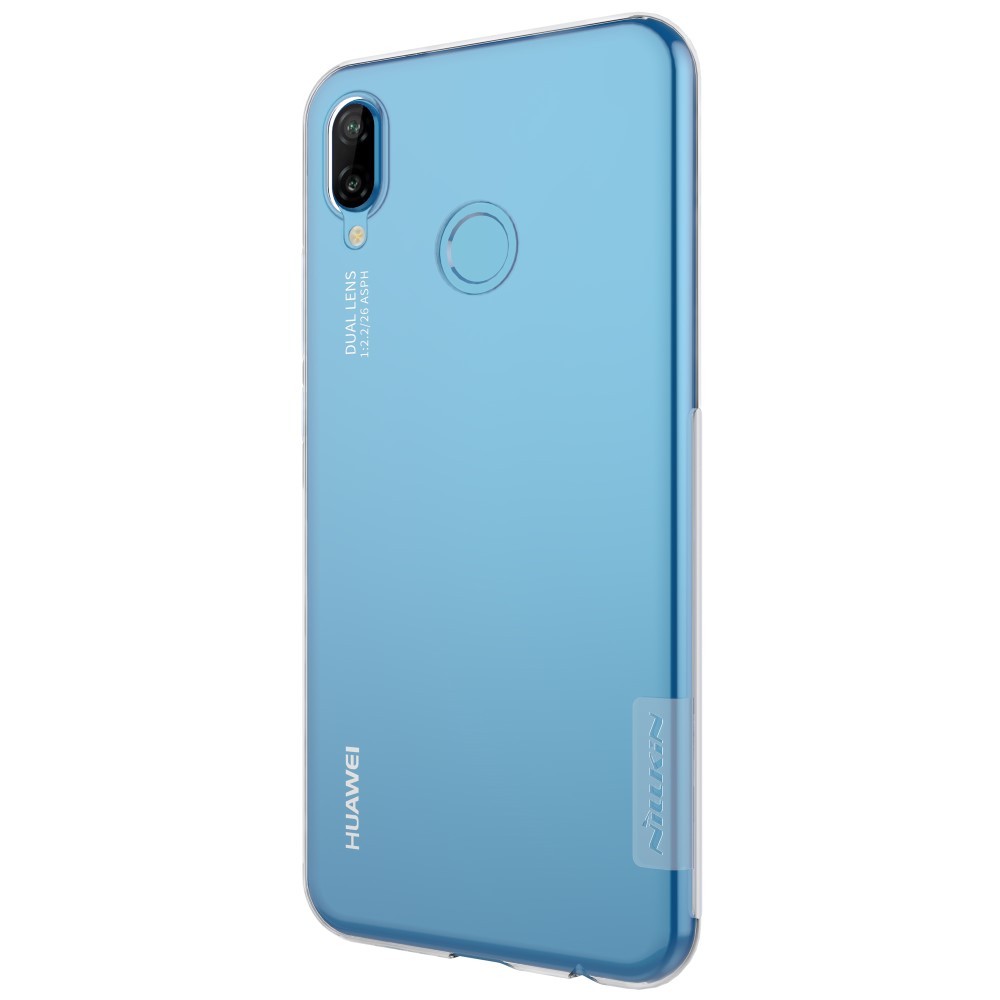 Prémiový tenký obal „Nature“ Huawei P20 Lite - průhledný