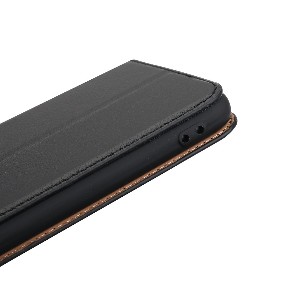Módní kryt z umělé kůže „Duality“ pro Huawei P20 lite - černý