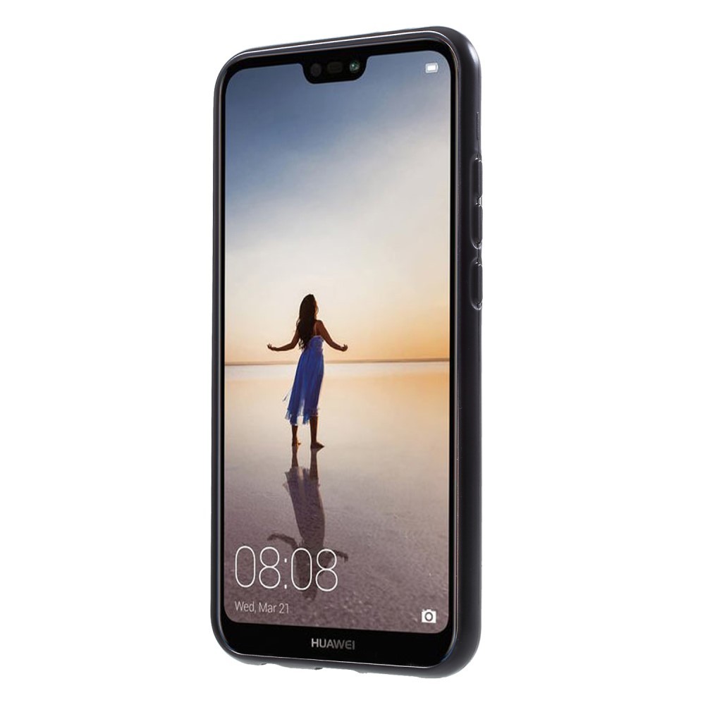 TPU gelový obal Goospery iJelly Case Huawei P20 Lite - černý