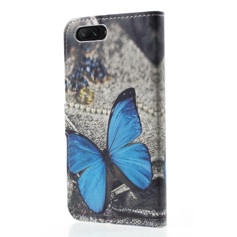 Módní pouzdro "Blue Buttefly" pro Huawei Honor 10