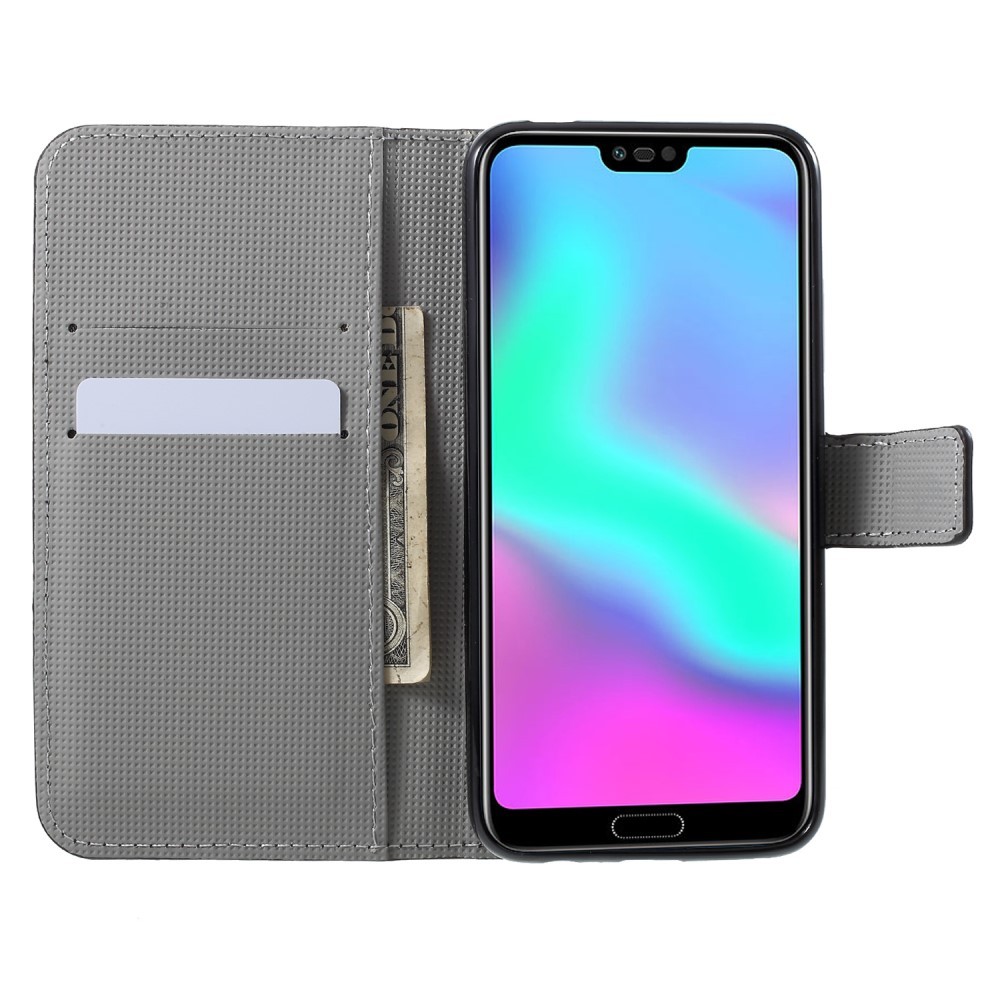 Módní pouzdro "Blue Buttefly" pro Huawei Honor 10