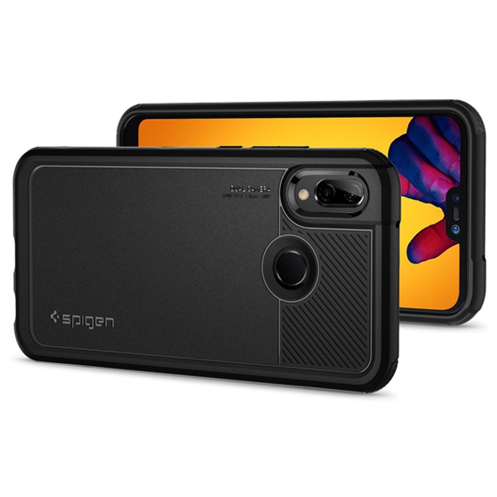 Obal Spigen „Marked Armor“ pro Huawei P20 Lite - černý