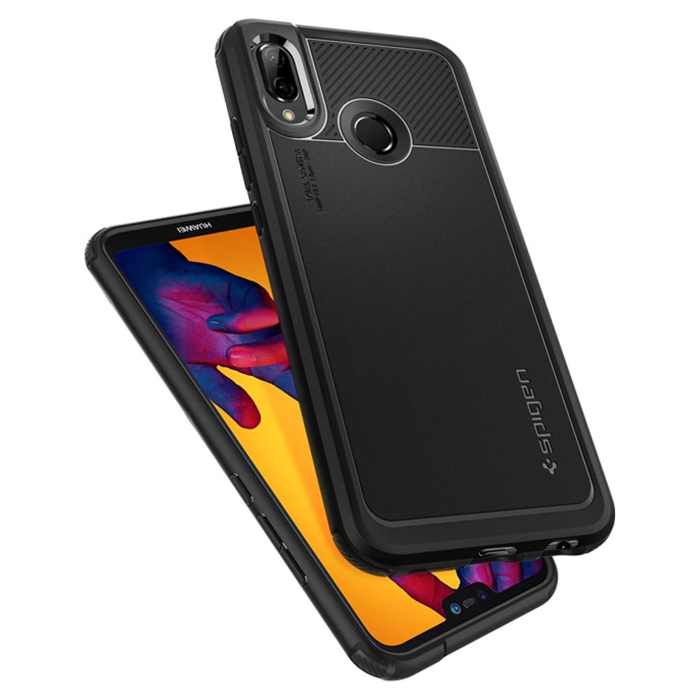 Obal Spigen „Marked Armor“ pro Huawei P20 Lite - černý