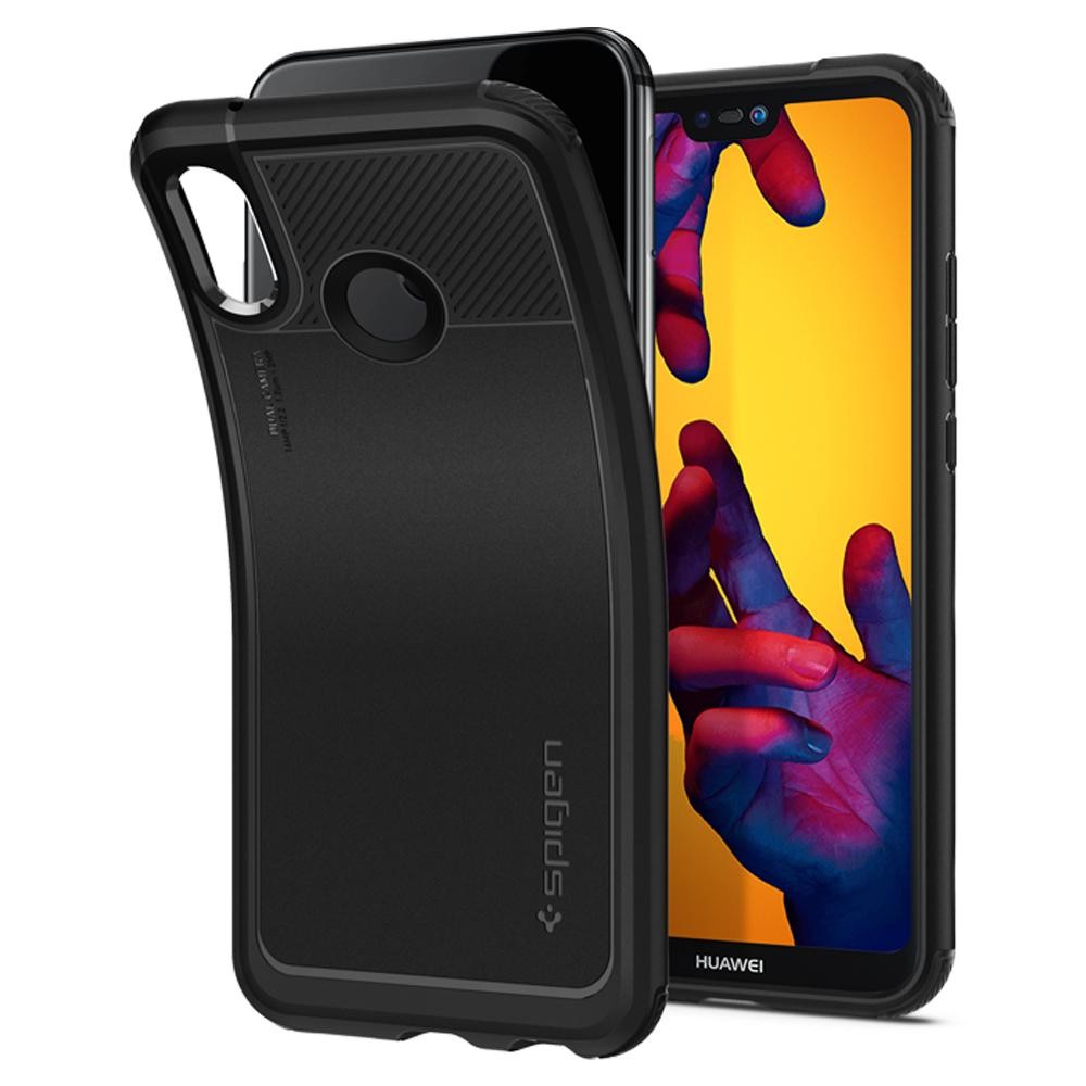 Obal Spigen „Marked Armor“ pro Huawei P20 Lite - černý
