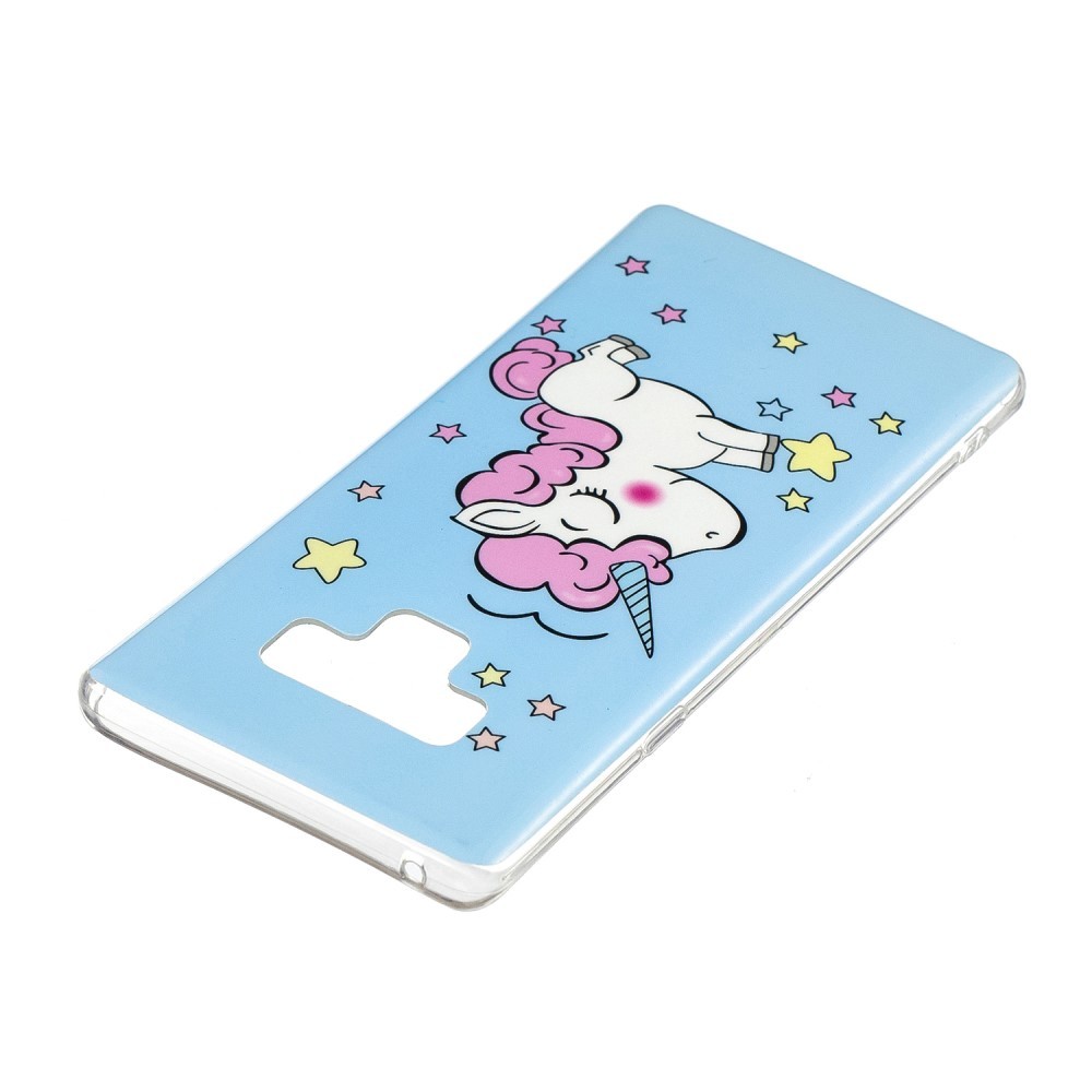 Kryt svítící ve tmě „Unicorn“ pro Samsung Galaxy Note 9