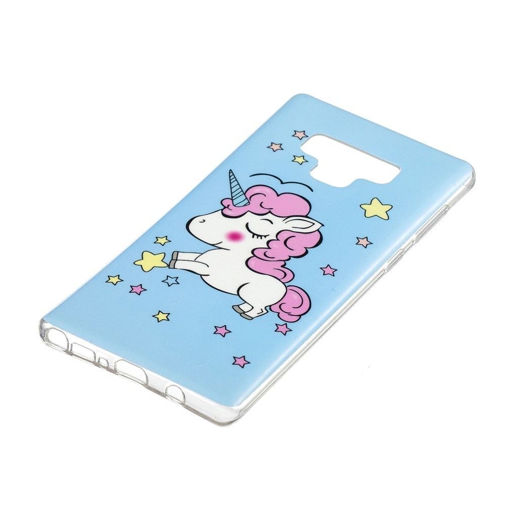 Kryt svítící ve tmě „Unicorn“ pro Samsung Galaxy Note 9