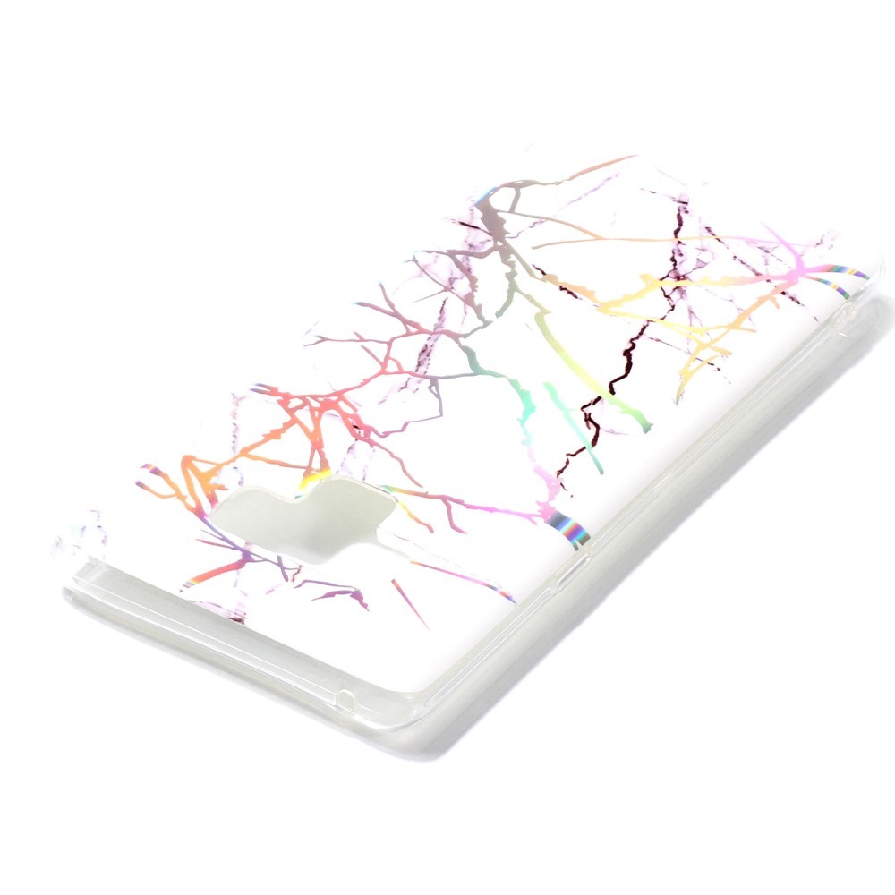 Módní kryt "Marble“ pro Samsung Galaxy Note 9 - bílý