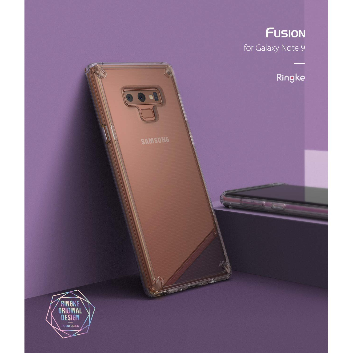 Kryt Ringke "Fusion" pro Samsung Galaxy Note 9 - smoke black