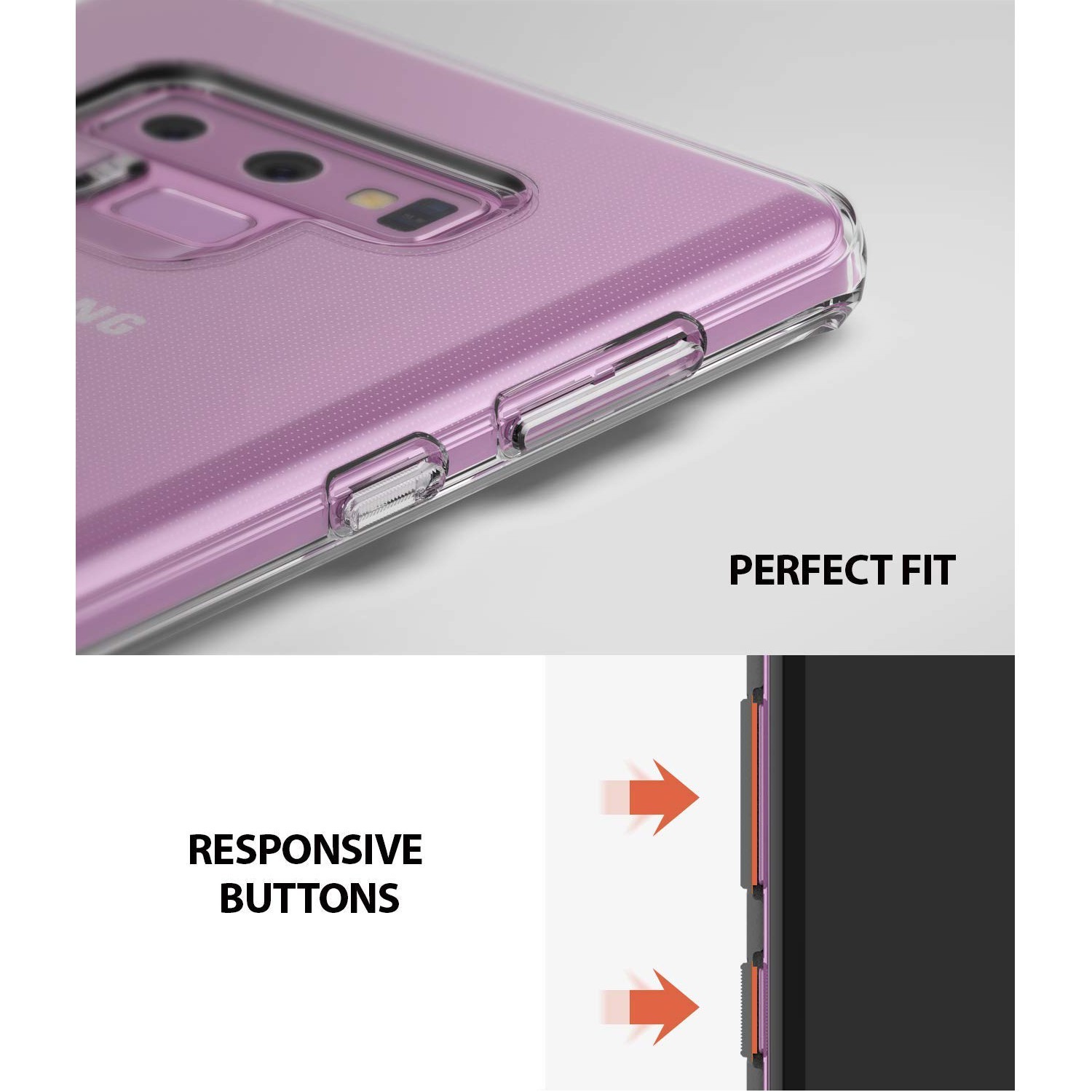 Kryt Ringke "Air" pro Samsung Galaxy Note 9 - crystal view
