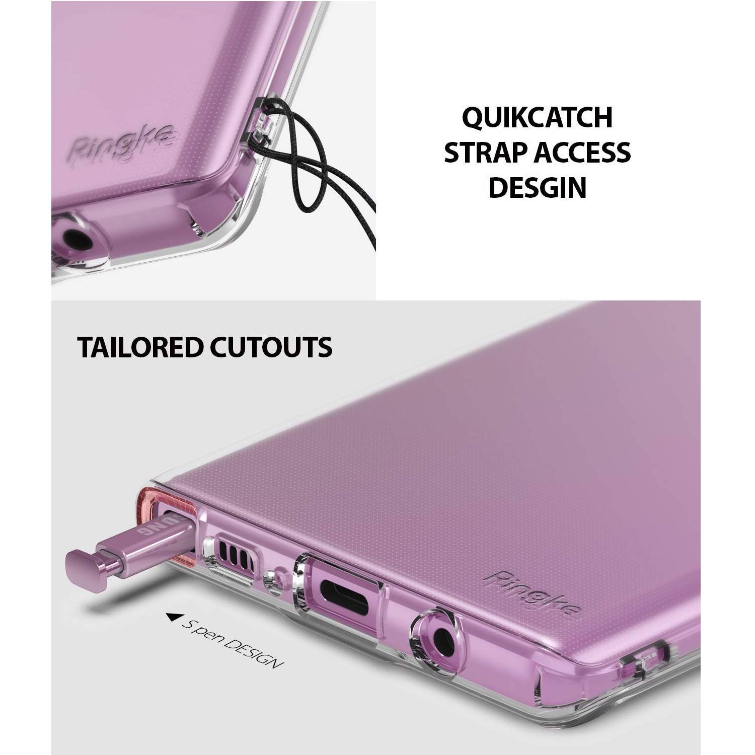 Kryt Ringke "Air" pro Samsung Galaxy Note 9 - crystal view