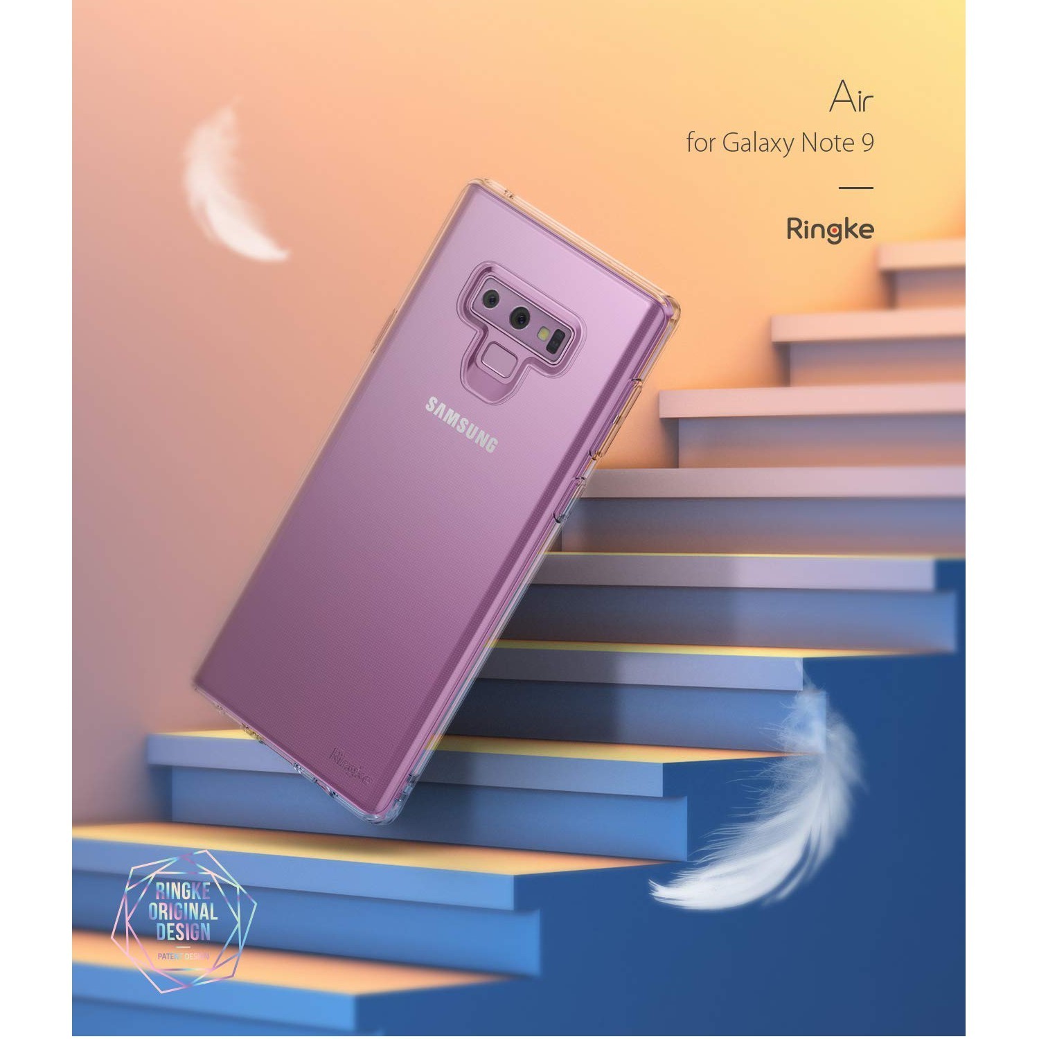Kryt Ringke "Air" pro Samsung Galaxy Note 9 - crystal view