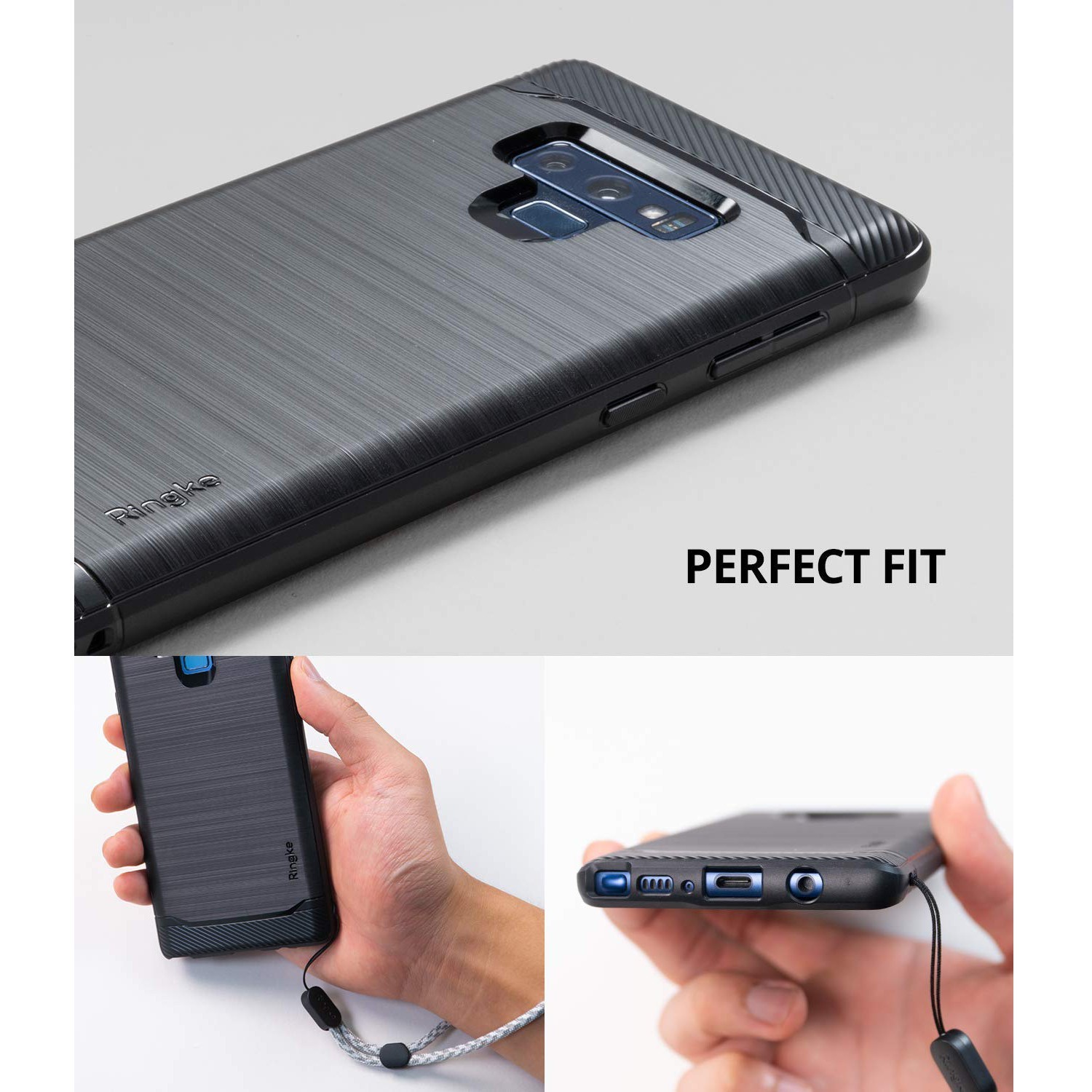 Kryt Ringke "Onyx" pro Samsung Galaxy Note 9 - černý
