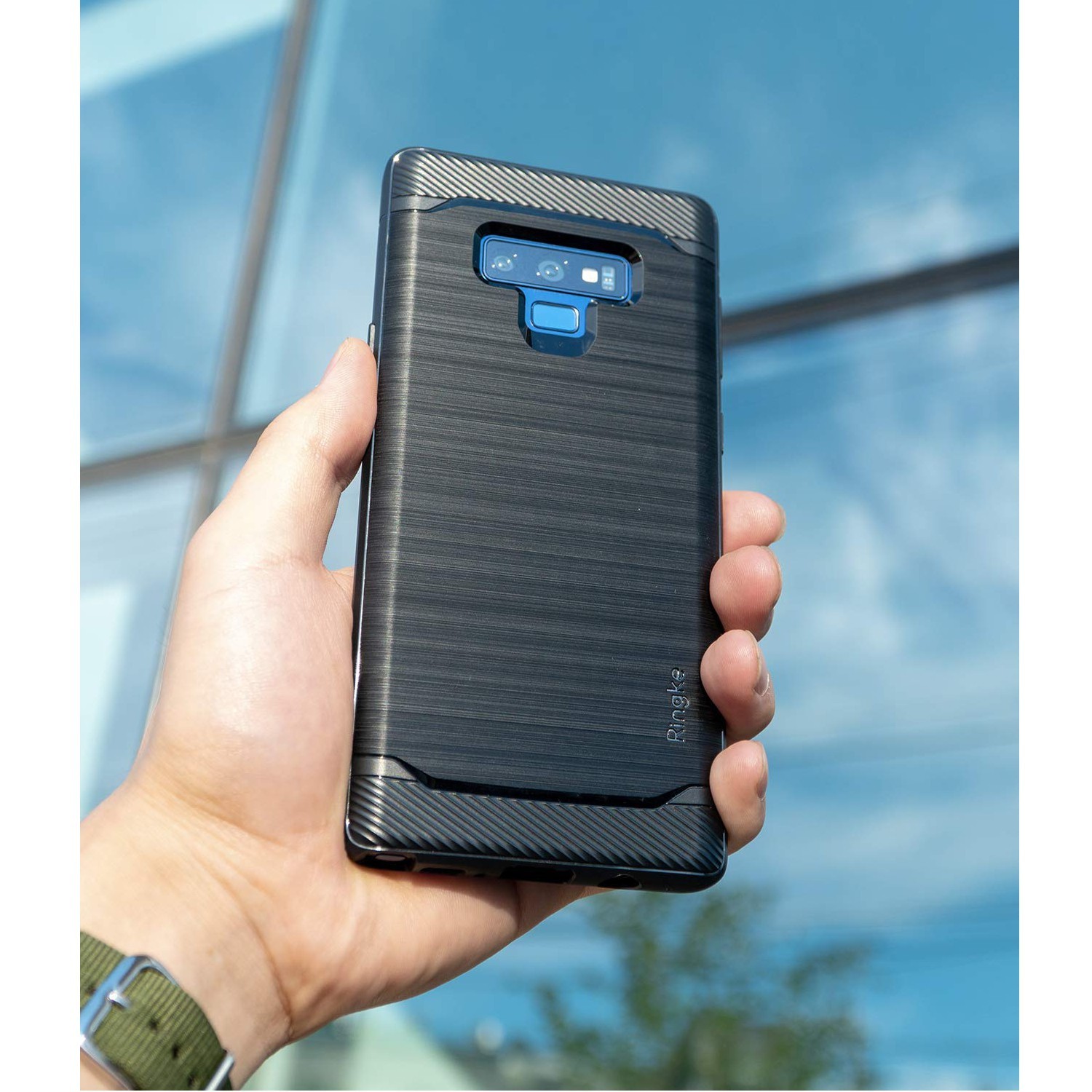 Kryt Ringke "Onyx" pro Samsung Galaxy Note 9 - černý