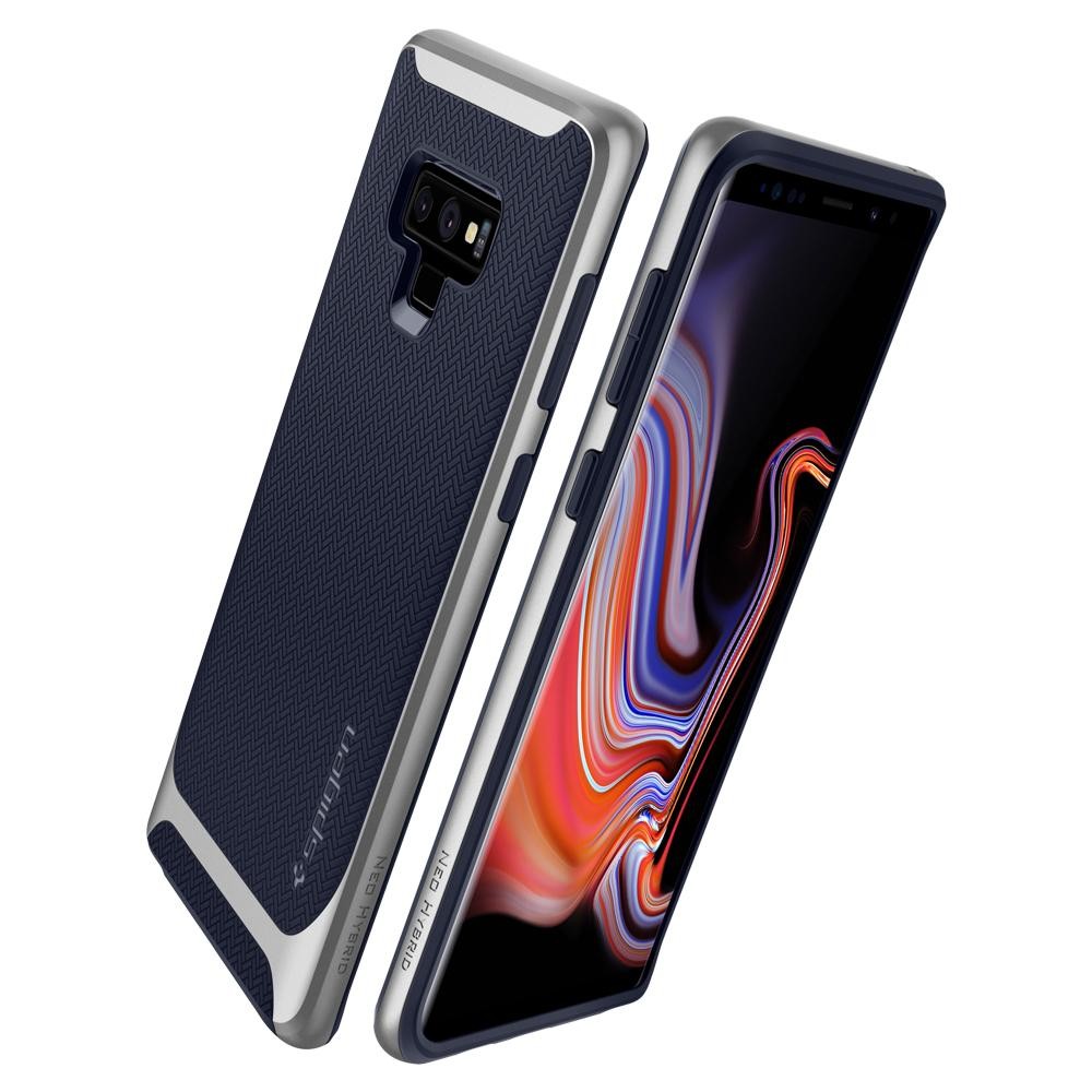 Kryt Spigen "Neo Hybrid" pro Samsung Galaxy Note 9 - silver