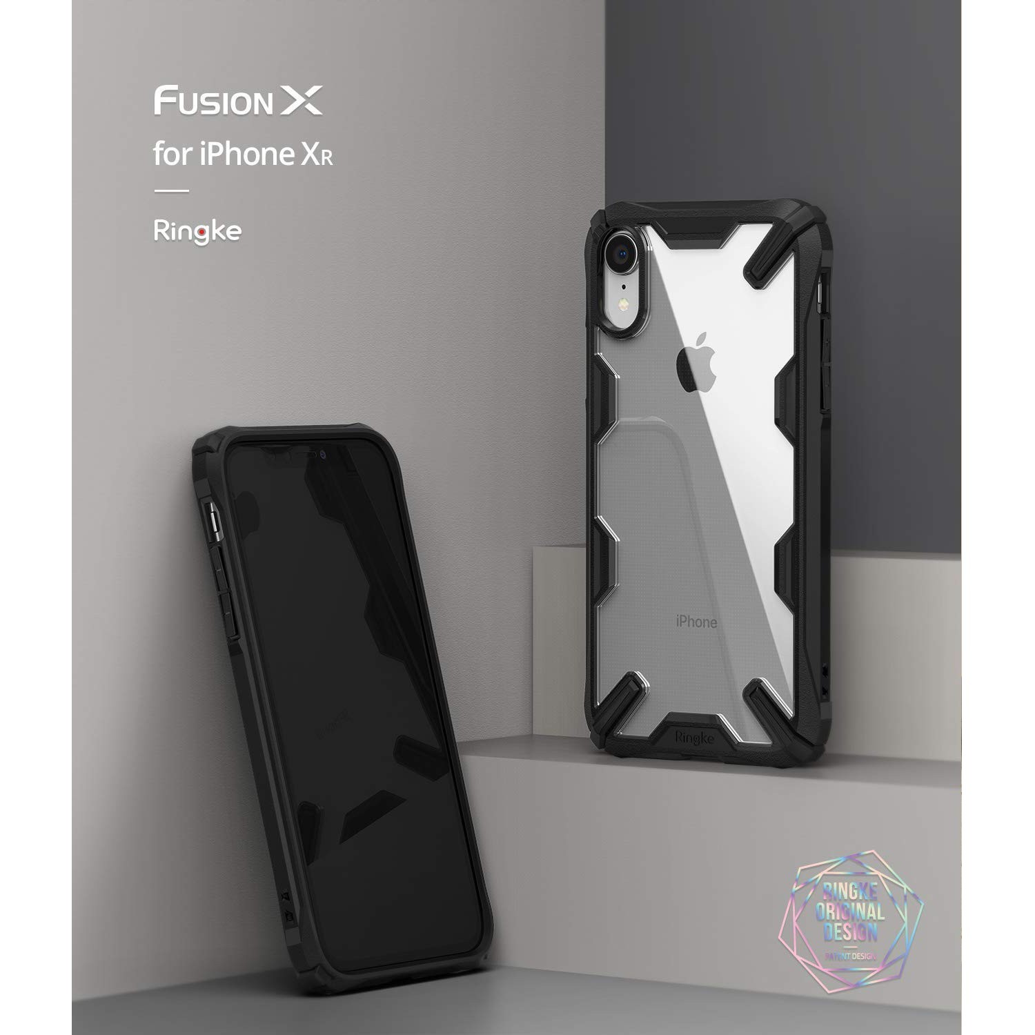 Kryt Ringke „Fusion X“ pro váš iPhone XR – black