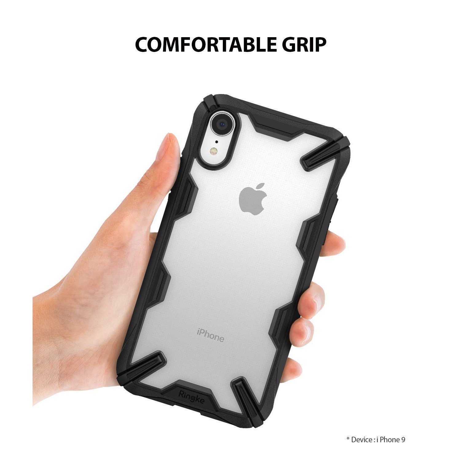 Kryt Ringke „Fusion X“ pro váš iPhone XR – black