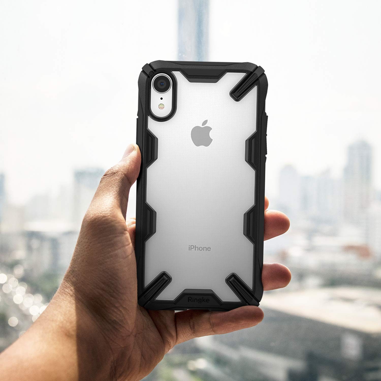 Kryt Ringke „Fusion X“ pro váš iPhone XR – black