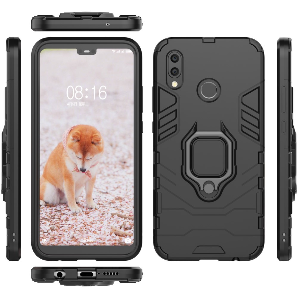 Robustní obal „Impact X Ring“ pro Huawei P20 Lite - černý