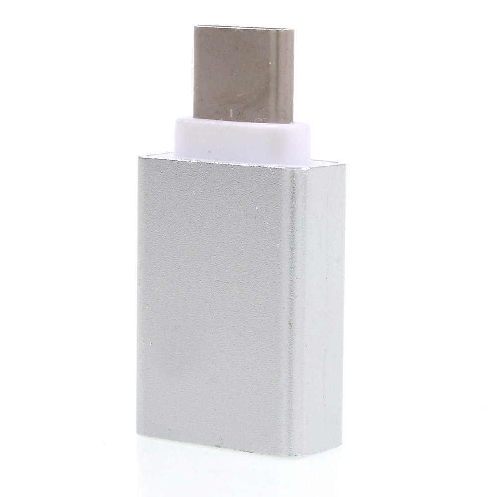 USB-C na USB 3.0 adaptér - stříbrný