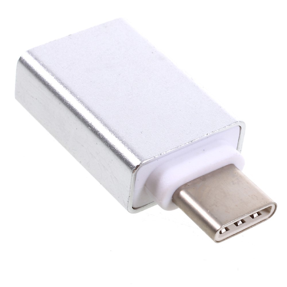 USB-C na USB 3.0 adaptér - stříbrný