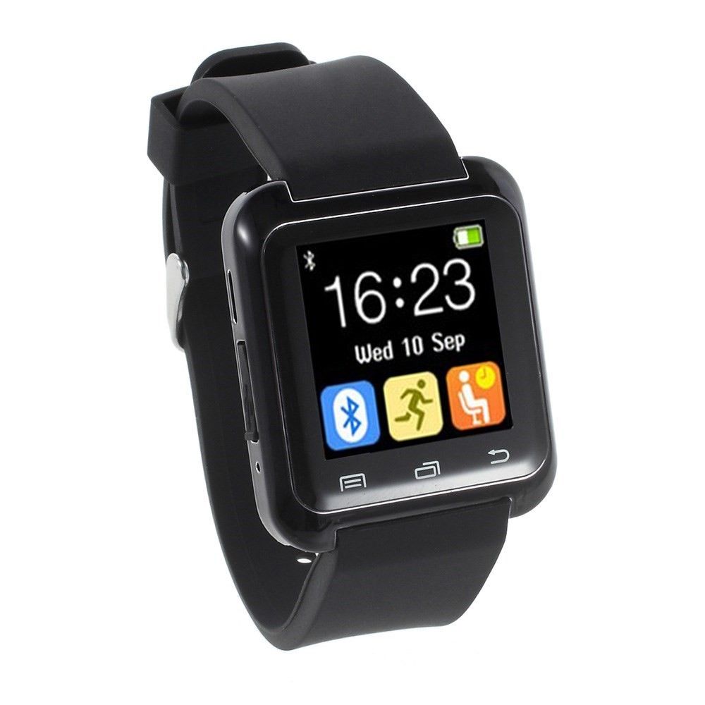 Chytré bluetooth hodinky „U-Tech“ pro zařízení android -– v černé barvě