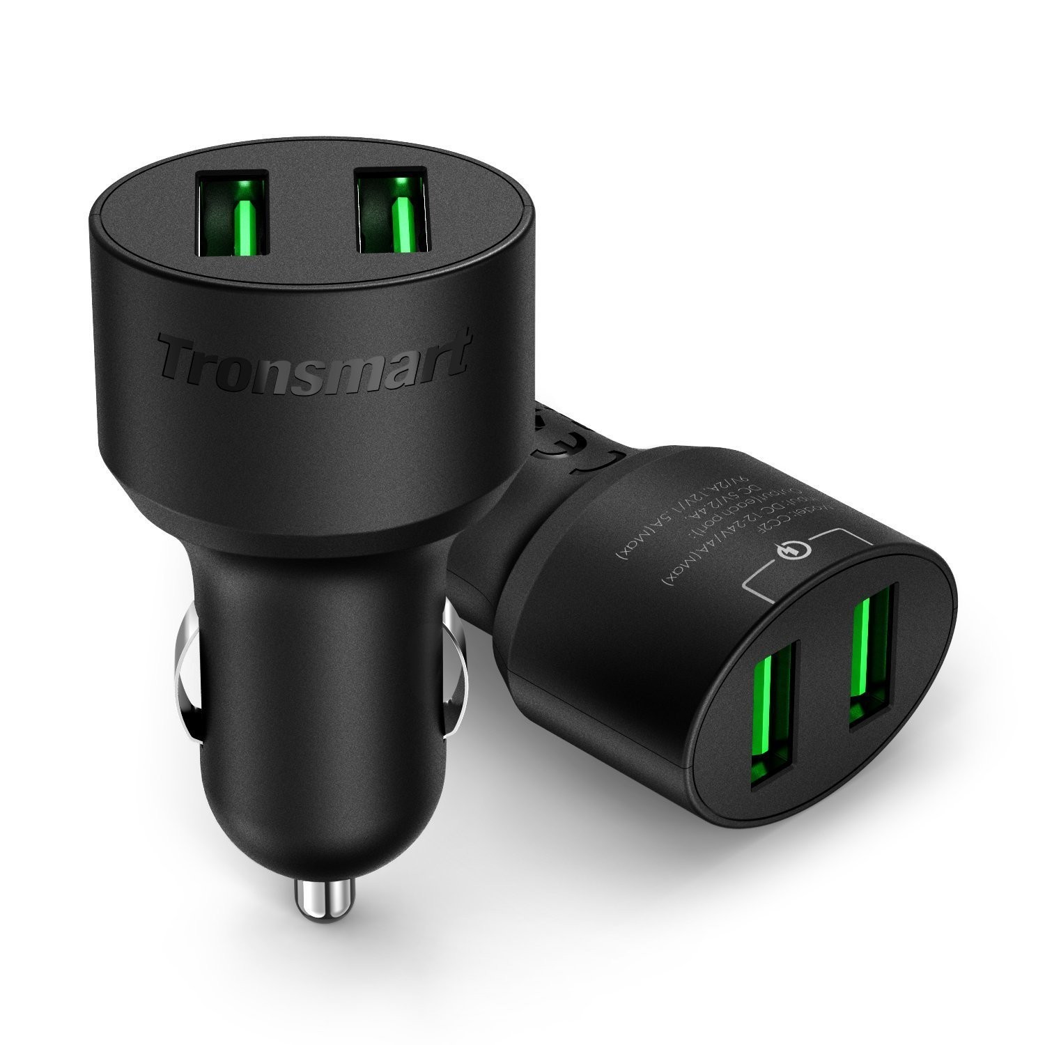 Prémiová 2portová nabíječka do auta Tronsmart Quick Charge 3.0