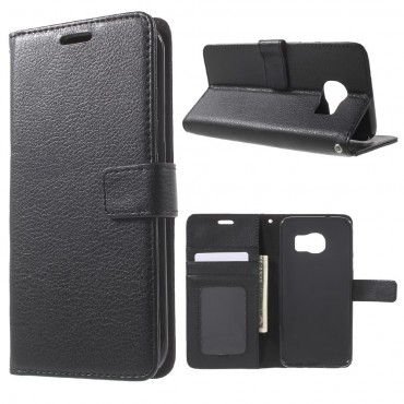 Elegantní kryt „Litchi“ pro Samsung Galaxy S7 - černý Elegantní kryt „Litchi“ pro Samsung Galaxy S7 - černý