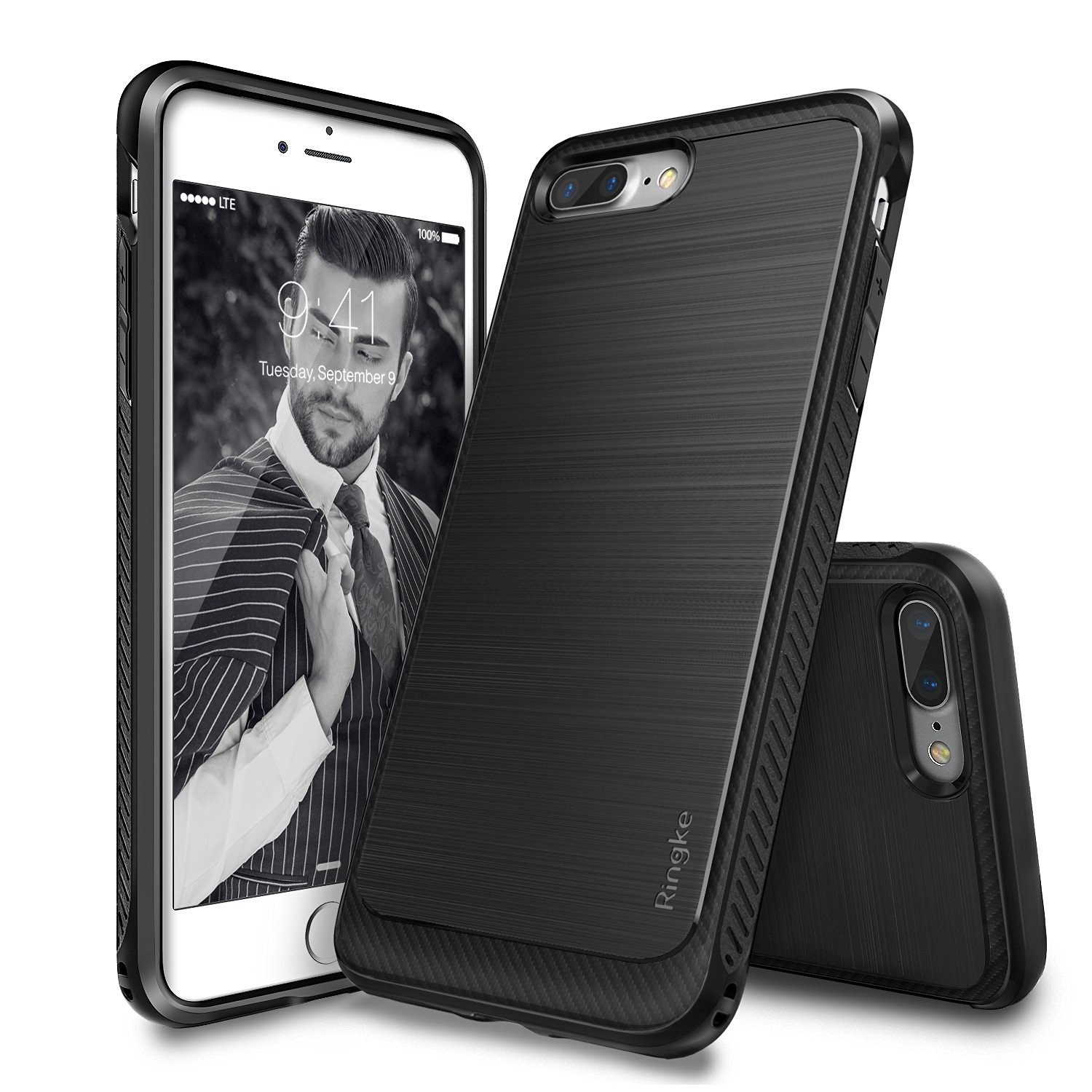 Kryt Ringke "Onyx" pro iPhone 8 Plus / iPhone 7 Plus - černý