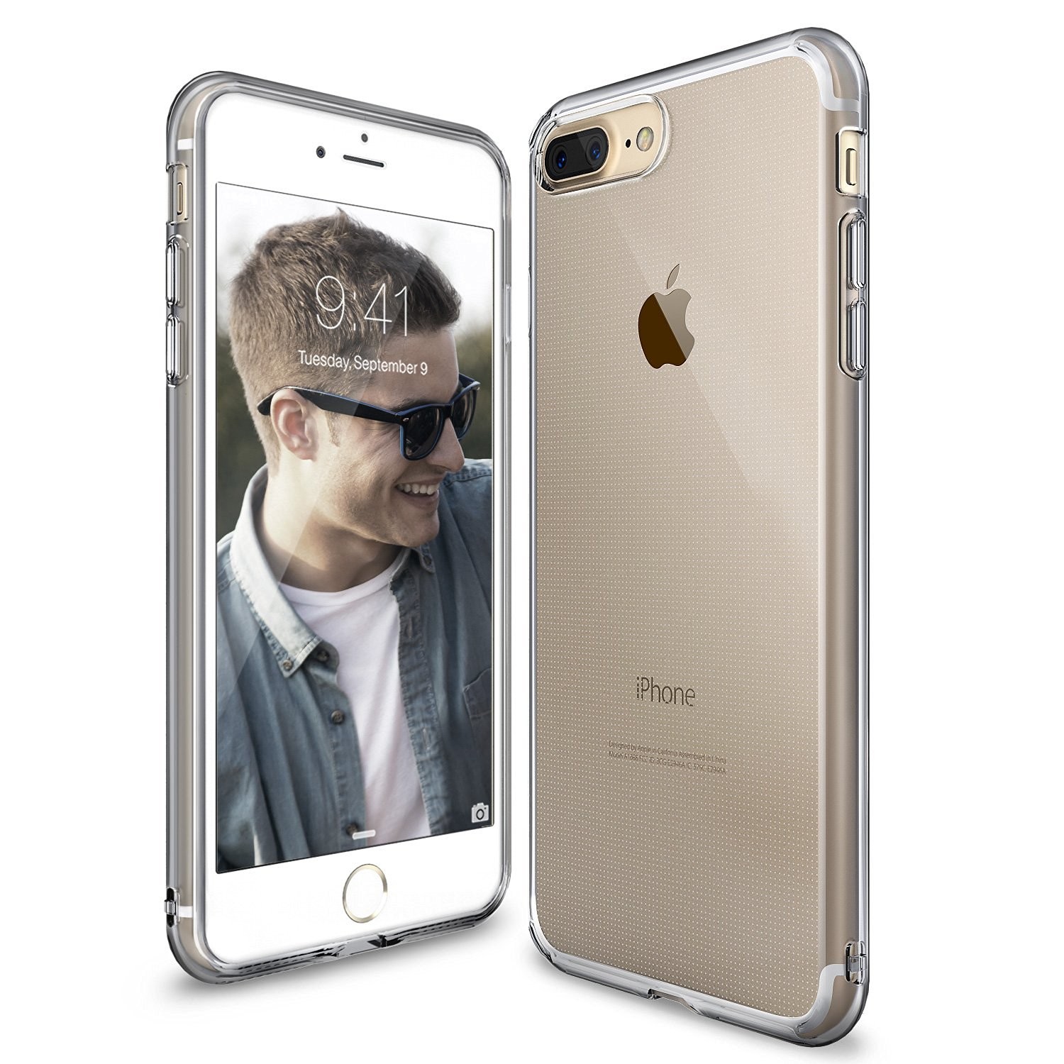 Kryt Ringke "Air" pro iPhone 8 Plus / iPhone 7 Plus - smoke black