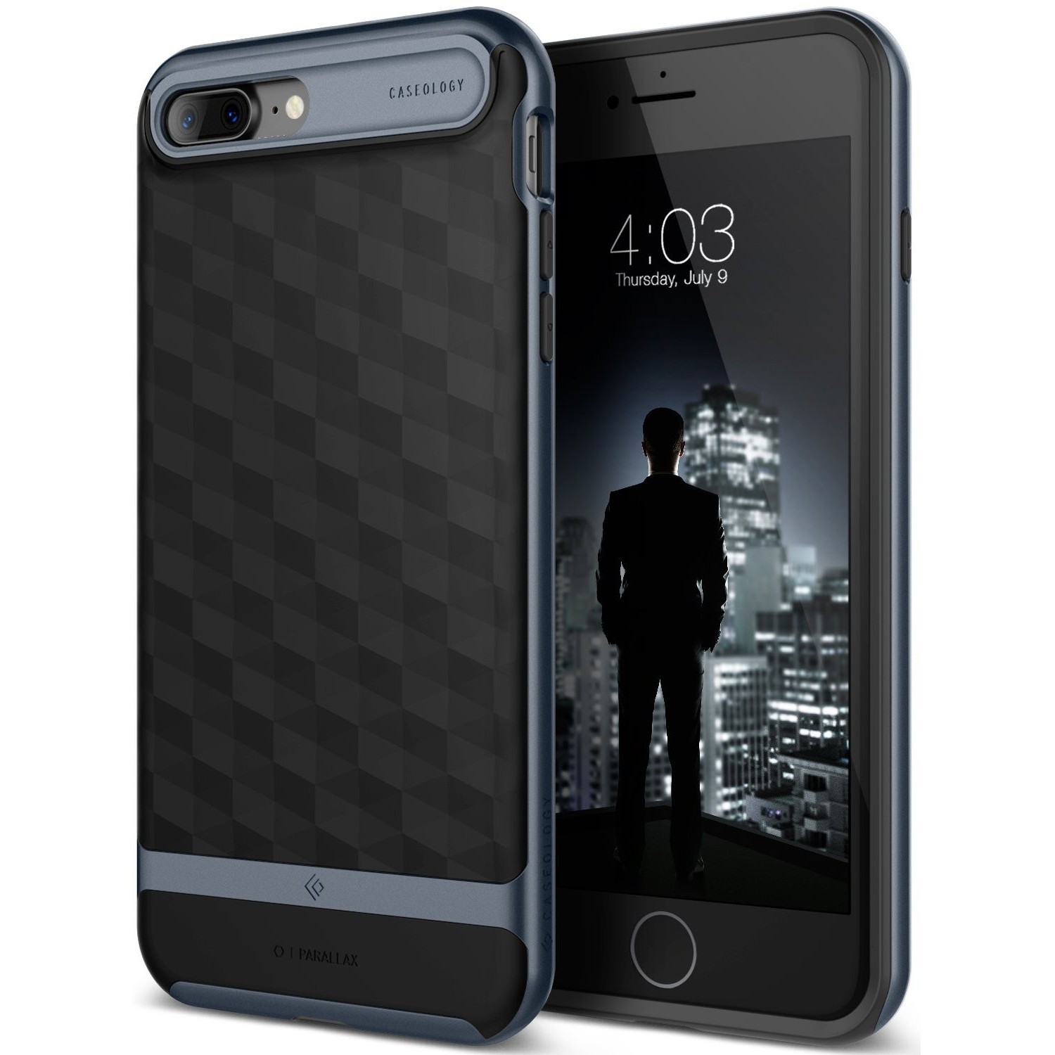Kryt Caseology Parallax pro iPhone 7 Plus - black
