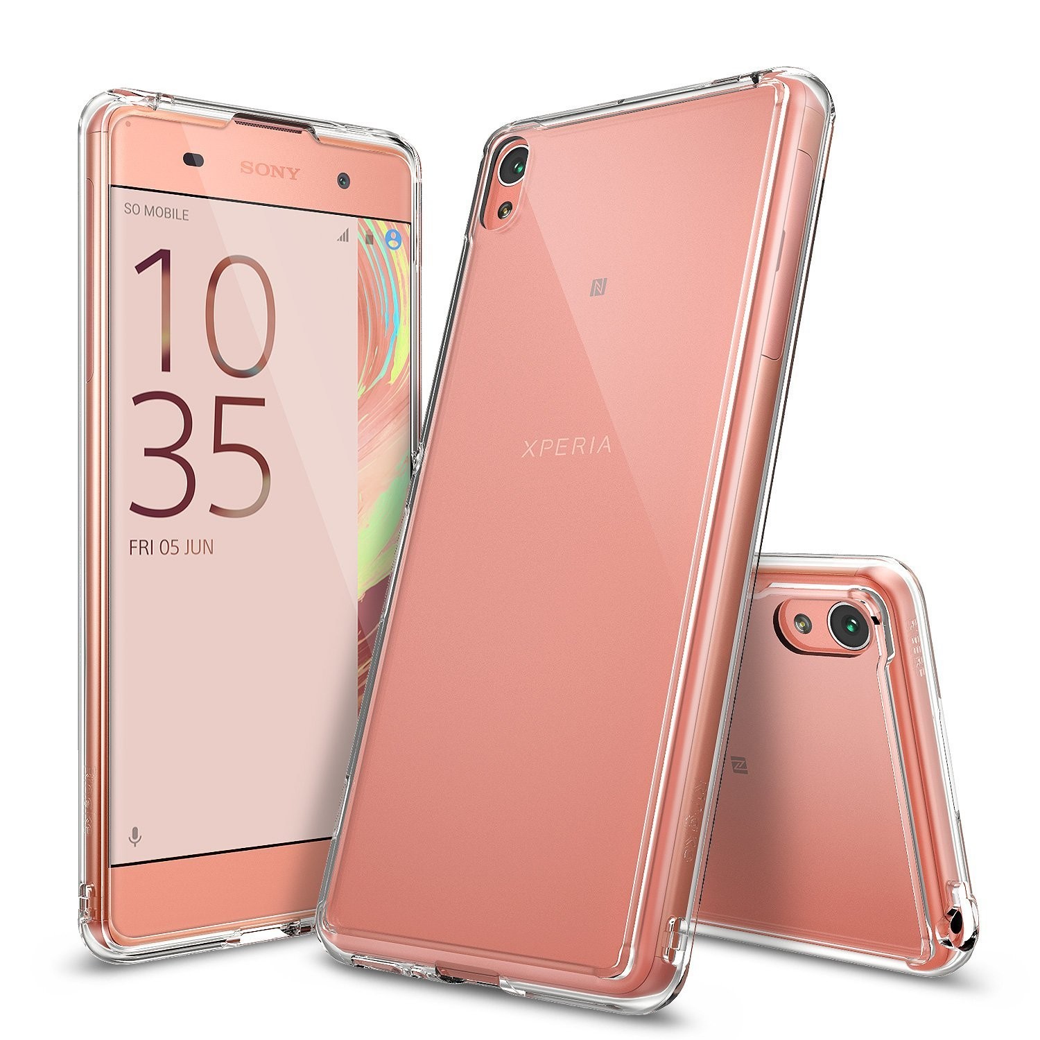Obal Ringke „Fusion“ pro Sony Xperia XA - křišťálově jasný