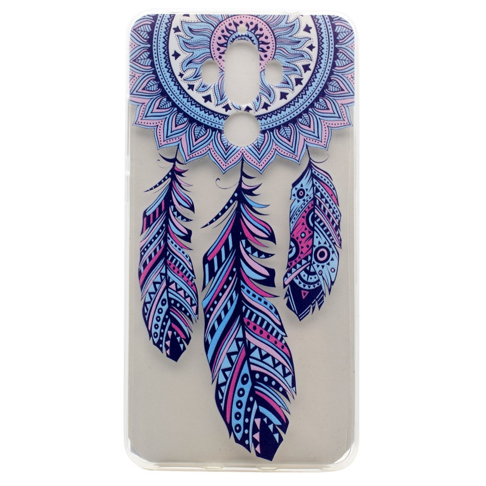 Tenký kryt TPU gel "Blue Dreamcatcher" pro Huawei Mate 9