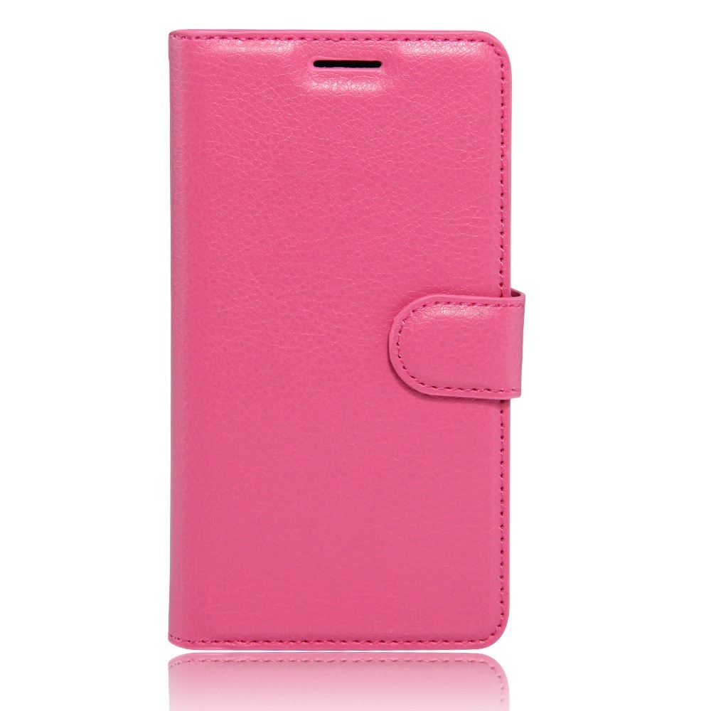 Elegantní kryt „Litchi“ pro LG K10 2017 - růžový