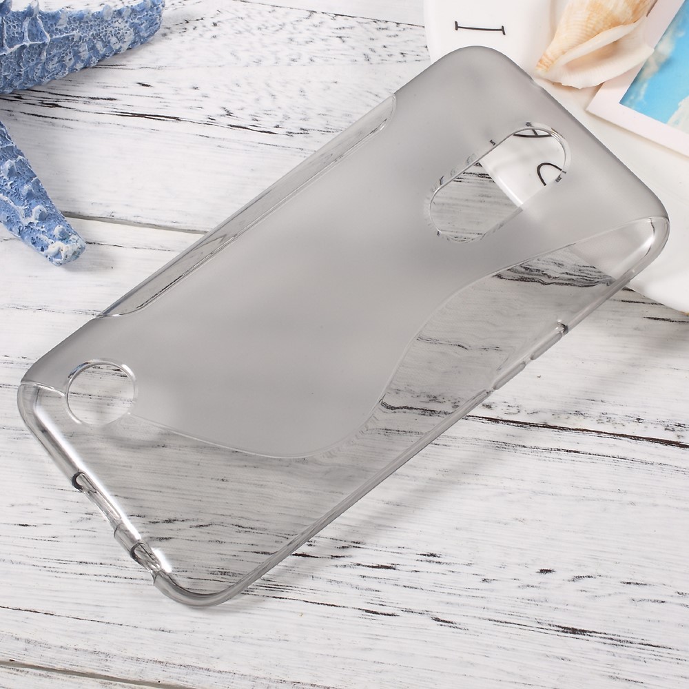 TPU gelový obal „S-Line“ LG K10 2017 - šedý