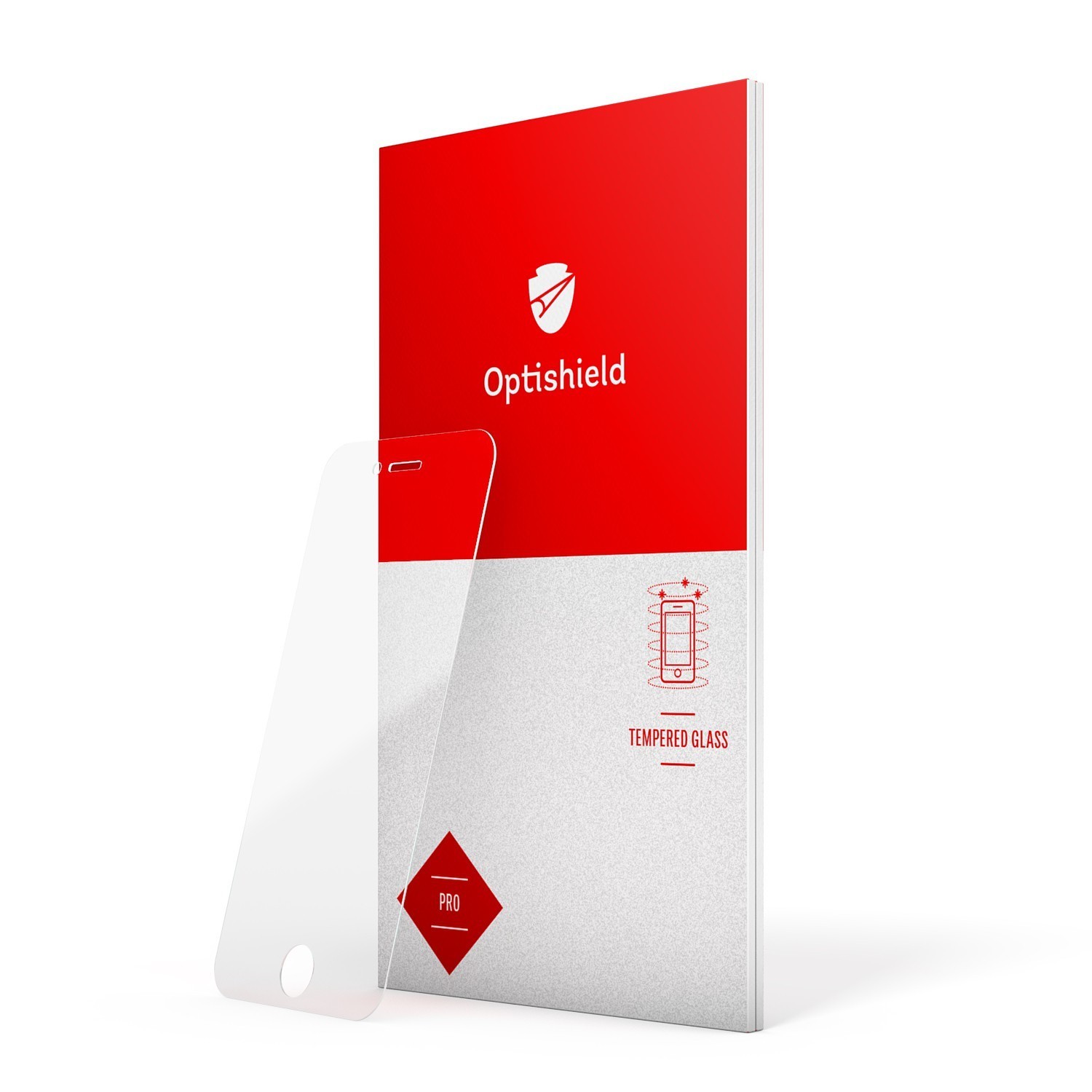 Prémiové tvrzené sklo Optishield