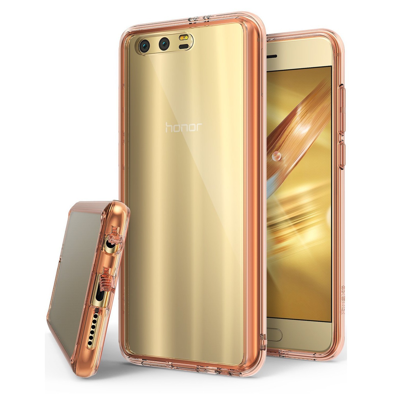 Obal Ringke „Fusion“ pro Huawei Honor 9 / Honor 9 Premium - růžově zlatý