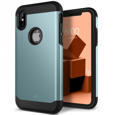 Obal "Caseology Legion Series" pro iPhone X - mořsky zelený Obal "Caseology Legion Series" pro iPhone X - mořsky zelený