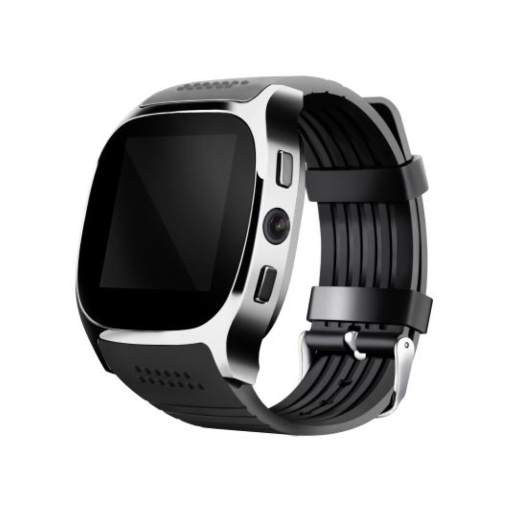 Chytré Bluetooth a NFC hodinky „T8“ pro Android zařízení - černé
