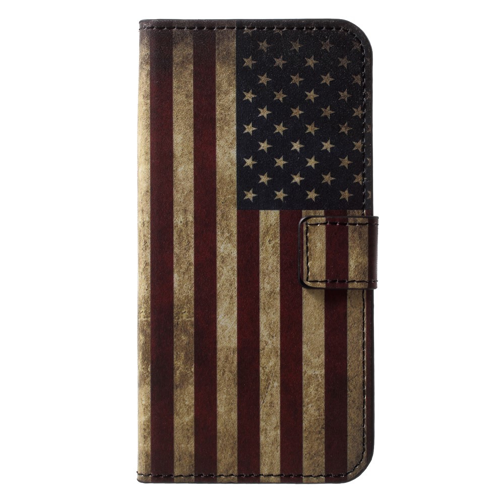 Módní kryt „Retro USA“ pro Huawei P20 Lite