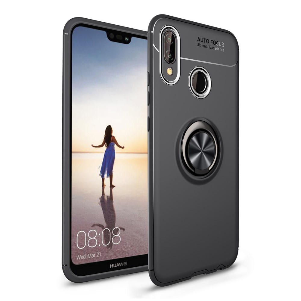 TPU gelový obal „Multi Ring“ pro Huawei P20 Lite - černý