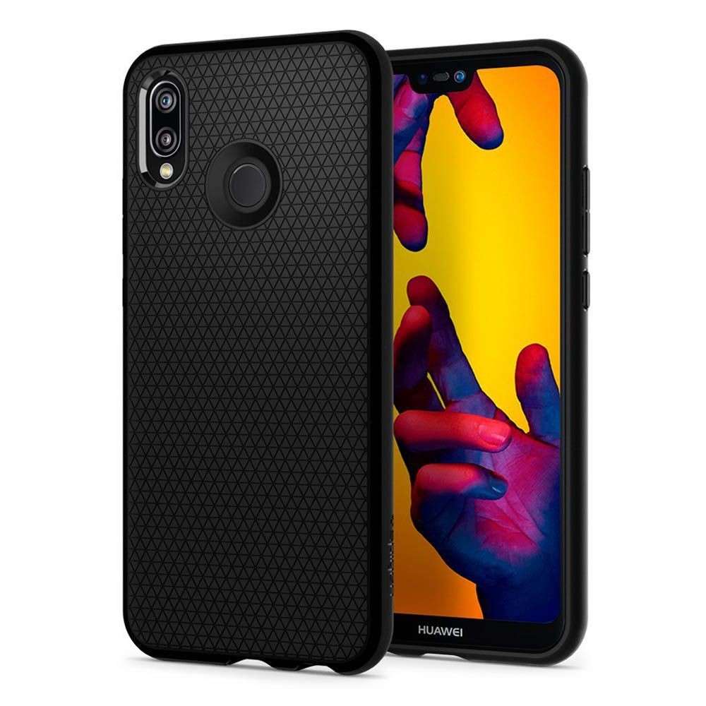 Obal Spigen „Liquid Air“ pro Huawei P20 Lite - matně černý