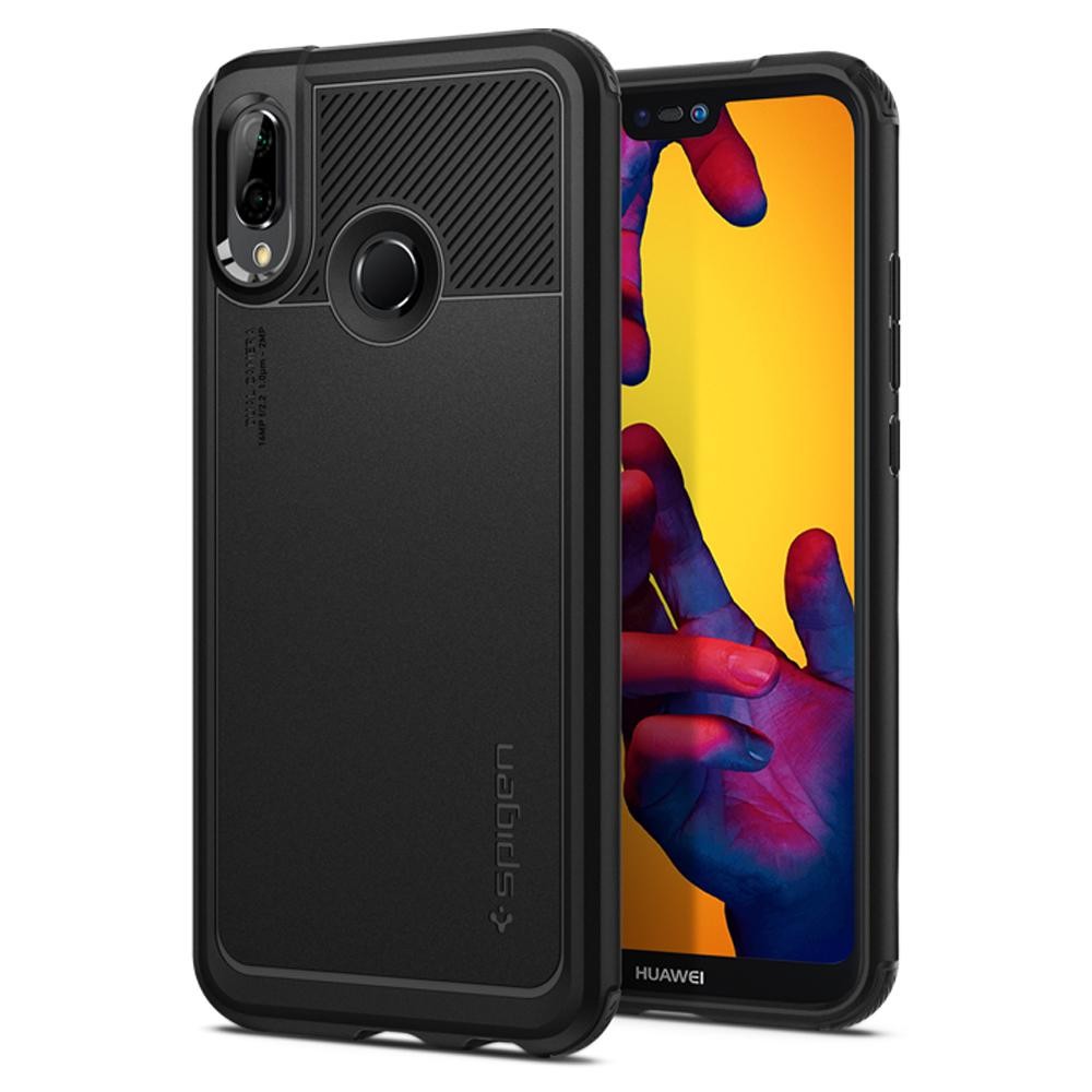 Obal Spigen „Marked Armor“ pro Huawei P20 Lite - černý