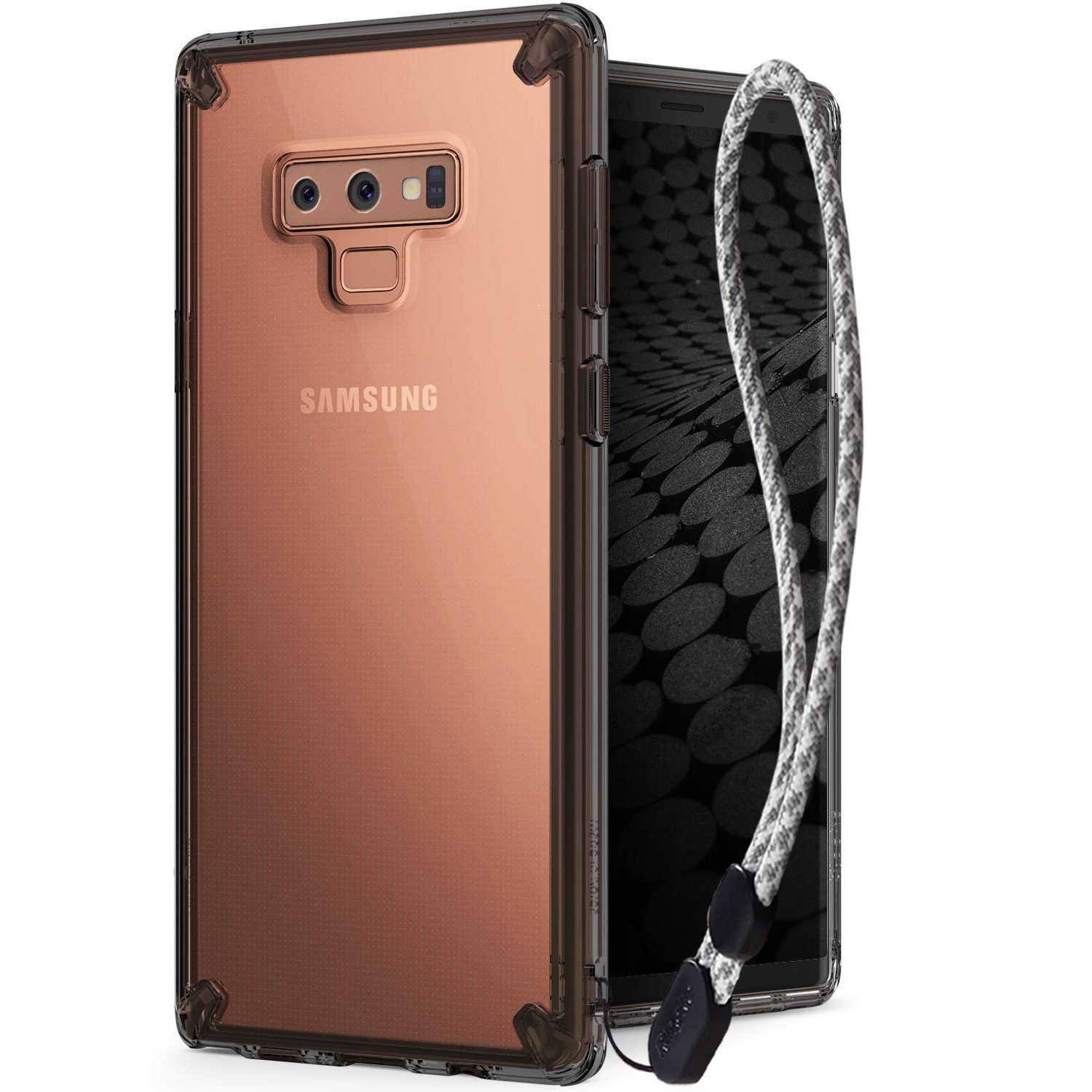Kryt Ringke "Fusion" pro Samsung Galaxy Note 9 - smoke black