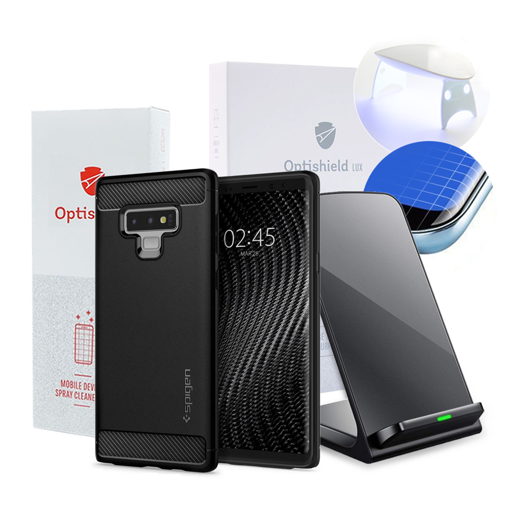 "Charge and Protect" 4Pack pro Samsung Galaxy Note 9