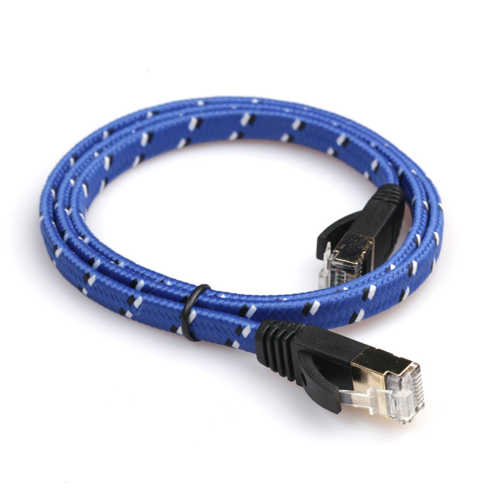 Tkaný síťový kabel Cat 7 - 1 m