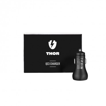 Nabíječka do auta Optishield® THOR s Quick Charge 3.0 a Power Delivery 20W Nabíječka do auta Optishield® THOR s Quick Charge 3.0 a Power Delivery 20W