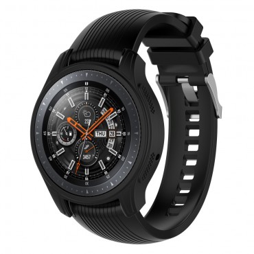 Silikonska maska za Samsung Gear S3 / Gear S3 Frontier - crna